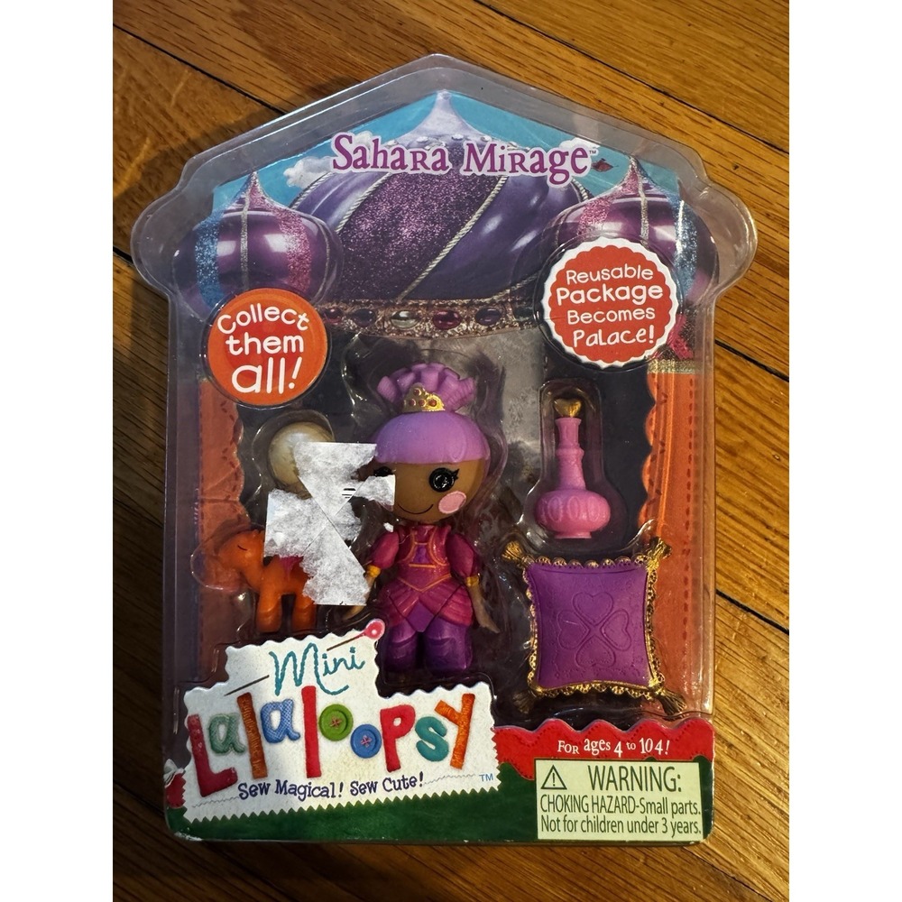 New Mini Lalaloopsy Sahara's Desert Dream mini doll Sahara Mirage series 4 NIB